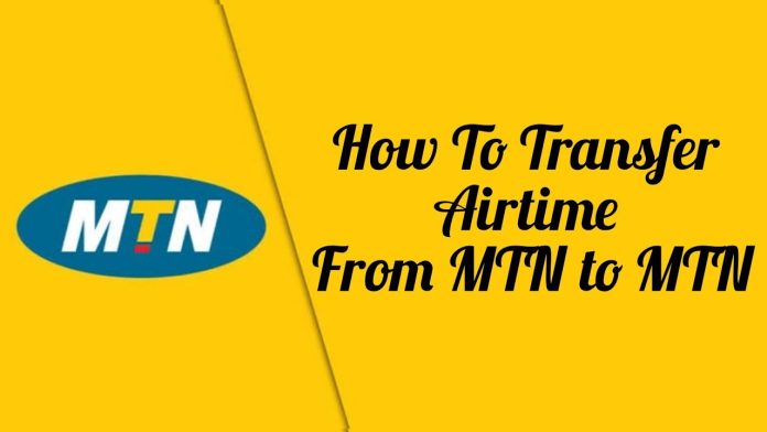 How to Share Airtime On MTN